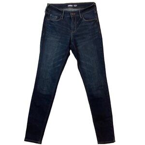 Old Navy Rockstar Super Skinny Mid-Rise Women's Size 2 Stretch Blue Denim